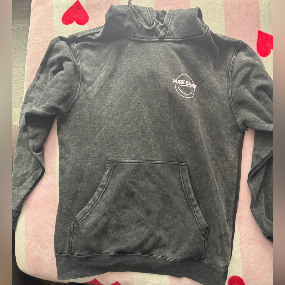 Pure Barre Gray Hoodie